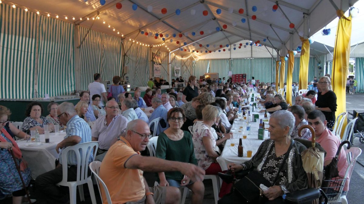 Caseta de feria en las últimas fiestas de Adra.