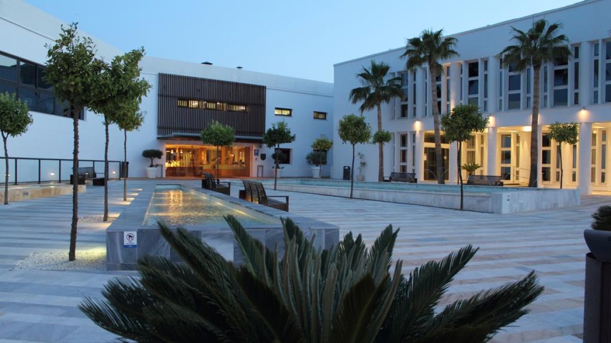 Imagen del Parador de Mojácar difundida en una plataforma de reservas.