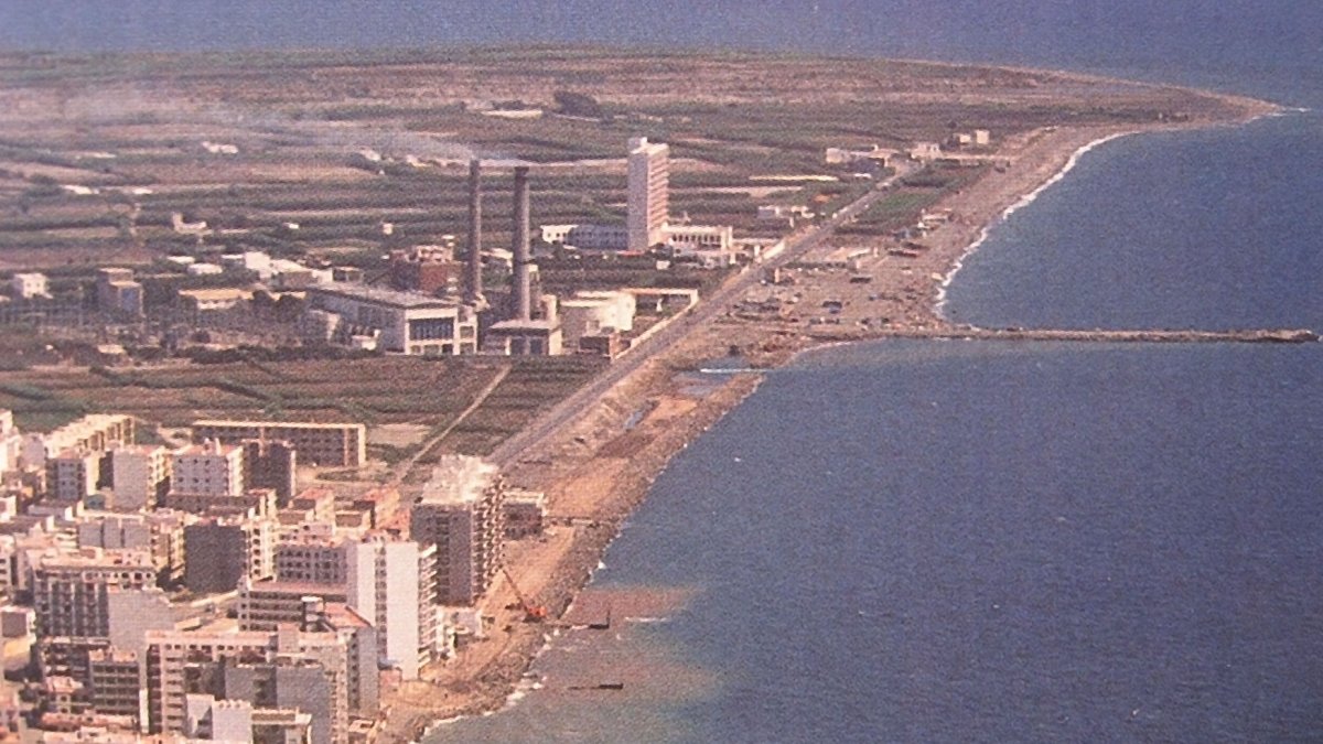 La playa de la Térmica