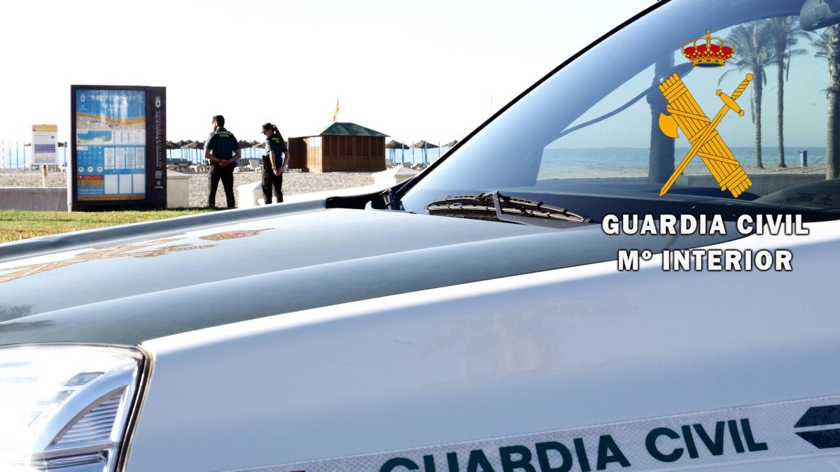 Imagen de archivo de la Guardia Civil en Roquetas de Mar.