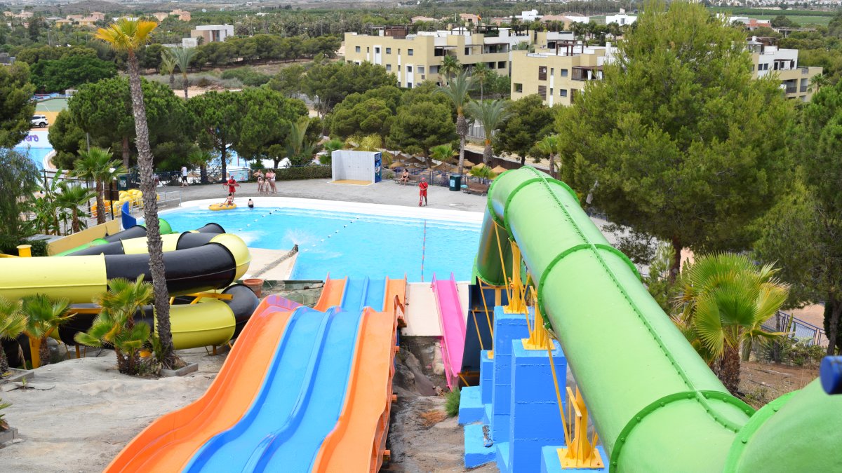 Toboganes de Aquavera.