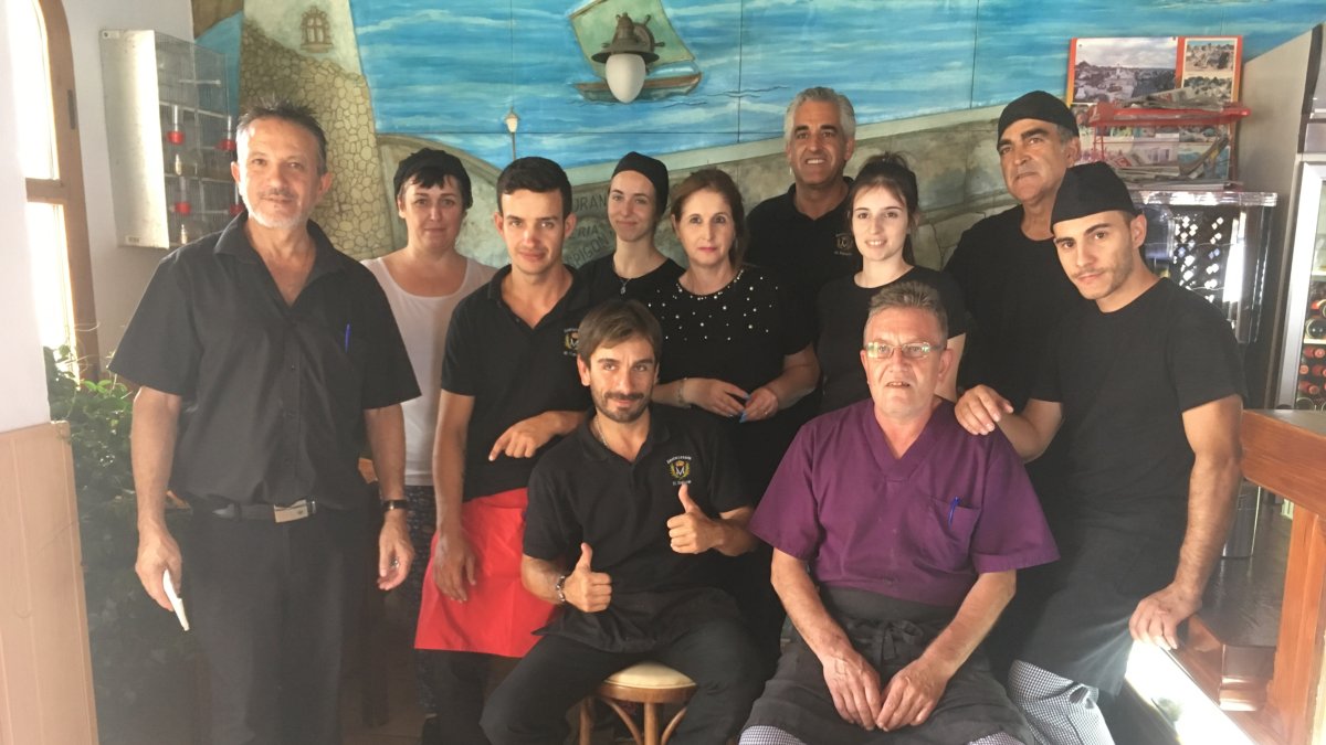El equipo profesional del restaurante \'El Espigón\'