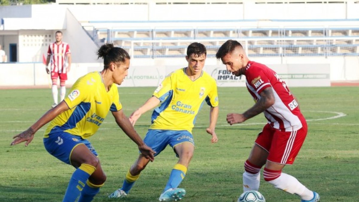 Simón Moreno marcó el gol rojiblanco.