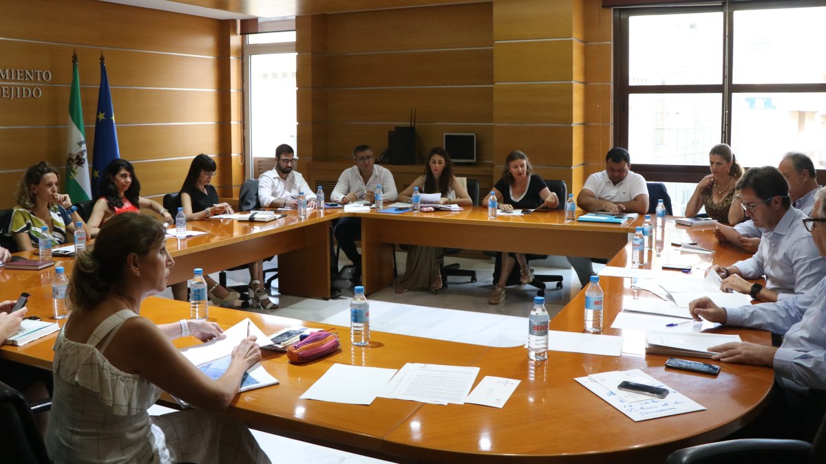 Celebración de la Junta de Gobierno en la que se aprobó el plan de conservación de Ciavieja.