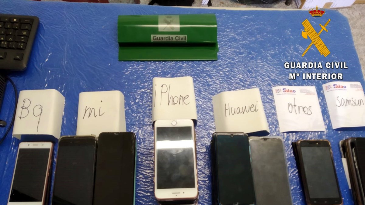 Terminales recuperados en el Dreambeach.