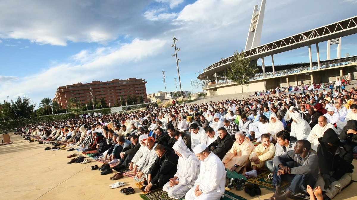 Imagen de archivo de la celebración de la Fiesta del Cordero en la capital almeriense.