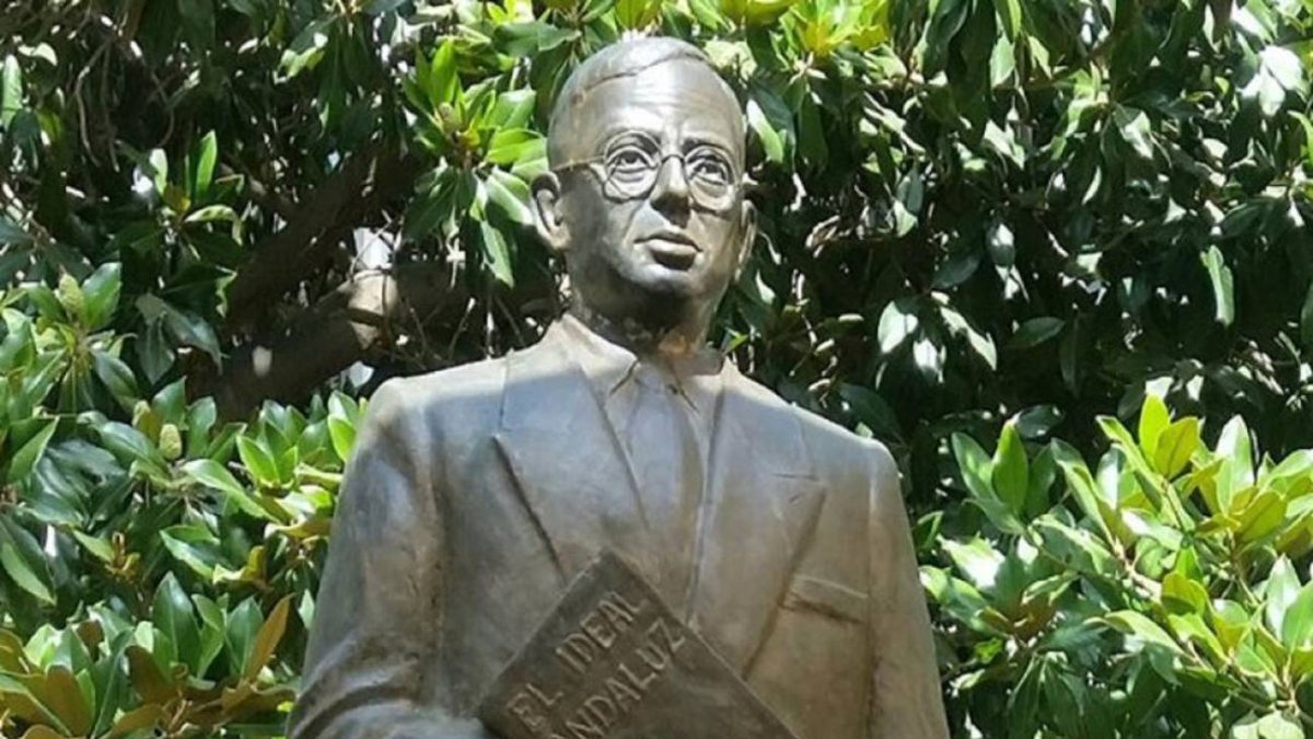 Escultura de Blas Infante