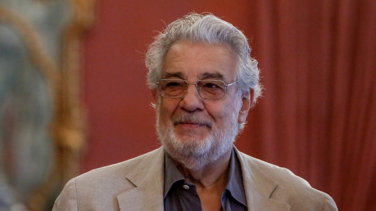 El cantante y director de ópera Plácido Domingo.