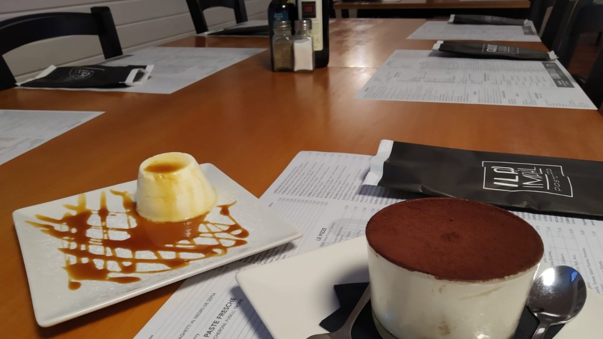 Tiramisú y Panna Cotta, postres caseros