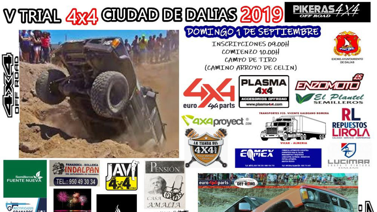 Cartel de la prueba.