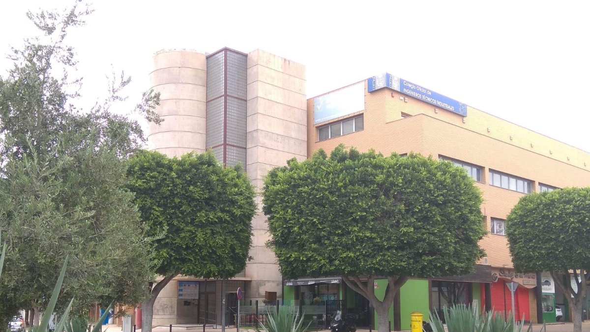 Vista del edificio del Colegio Oficial COGITIAL.