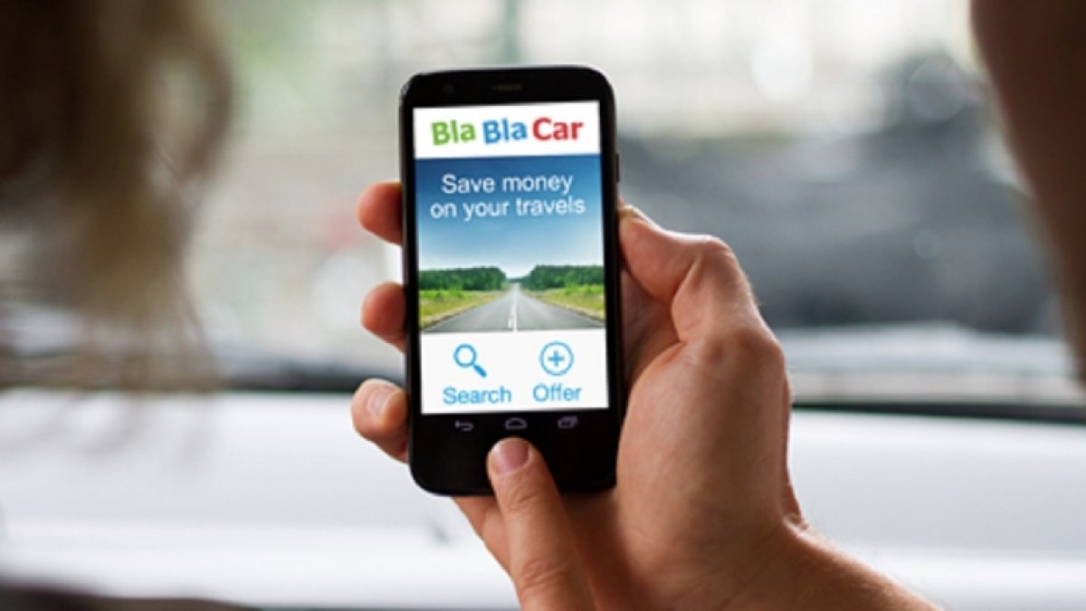 La aplicación de BlaBlaCar se puede utilizar desde el móvil