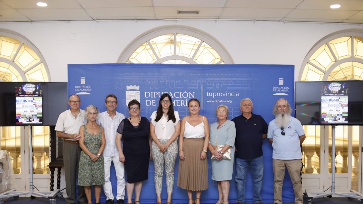 Presentación de una cita solidaria en la Diputación Provincial.