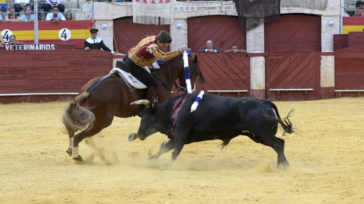 Guillermo Hermoso de Mendoza  fue el triunfador de la tarde.