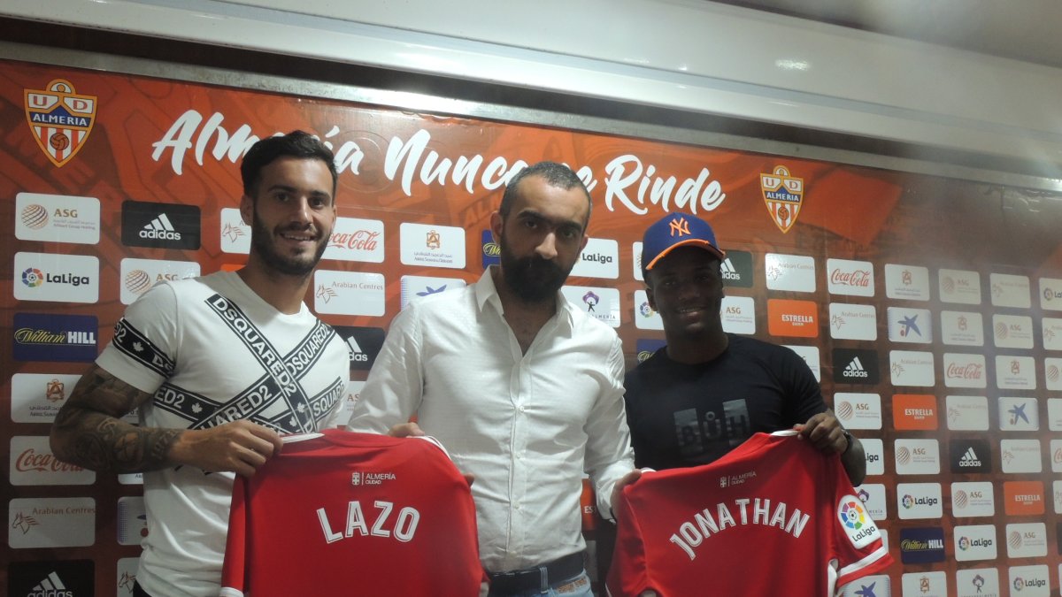 Mohamed El Assy ha presentado a Lazo y Jonathan.