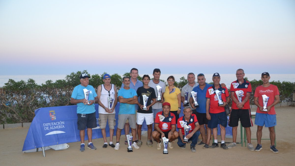 Los campeones en Mojácar.