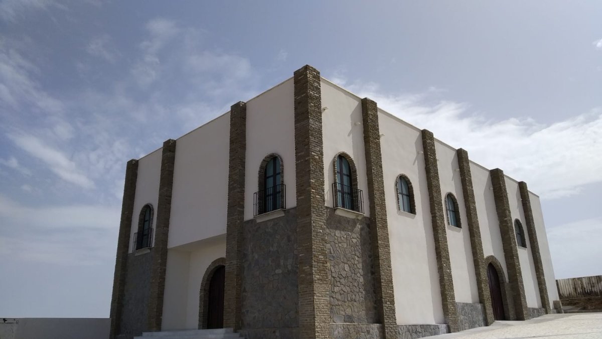 Exterior del Santuario de Monteagud, tras la reforma.
