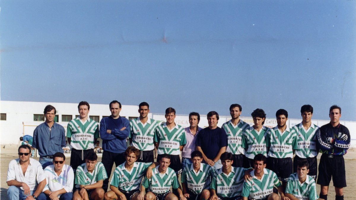 El Carboneras de los años noventa en Tercera División.