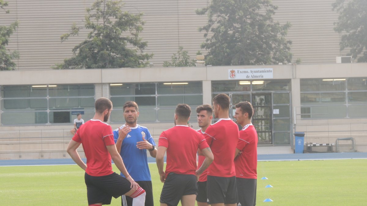La imagen del entrenamiento.