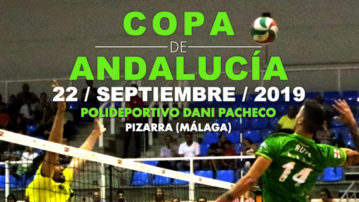 Cartel de la Copa de Andalucía que se disputará en Pizarra.