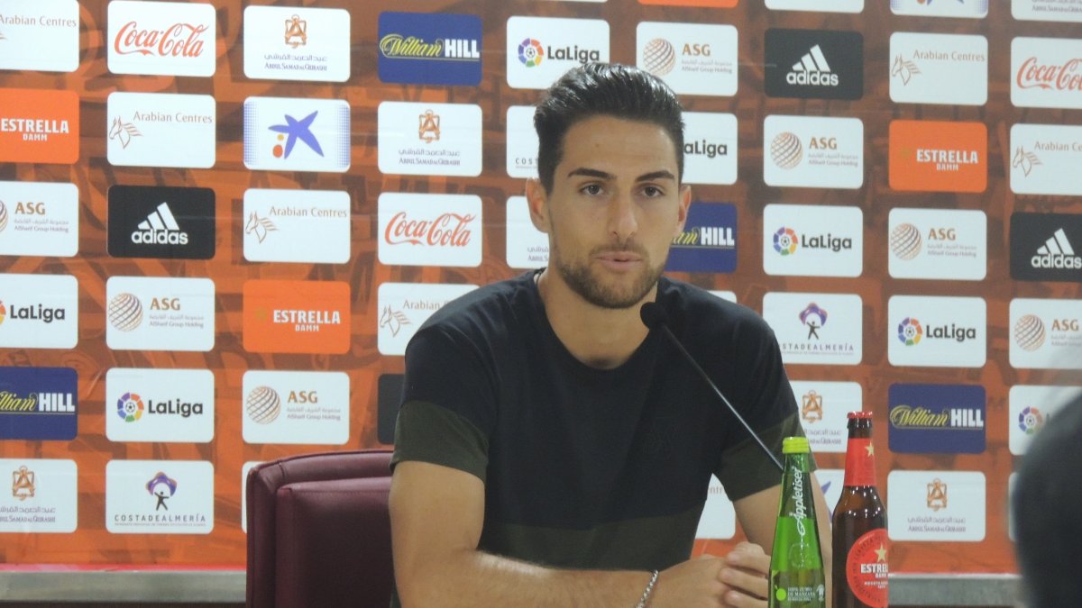 Juan Ibiza, en rueda de prensa.