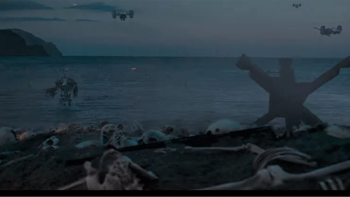 La Isleta del Moro tomada por los cíborgs de ‘Terminator: Destino oscuro’.