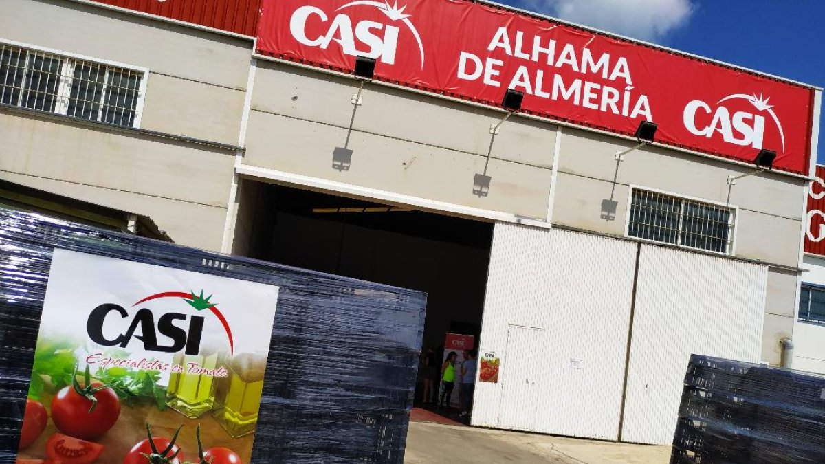 Instalaciones de CASI en Alhama de Almería.