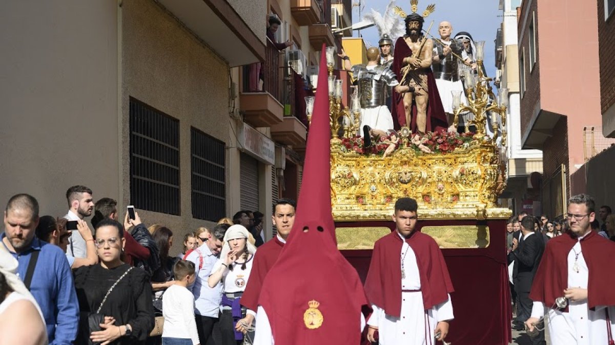 El misterio de Coronación, en la salida de este 2019 por el barrio de Los Molinos.