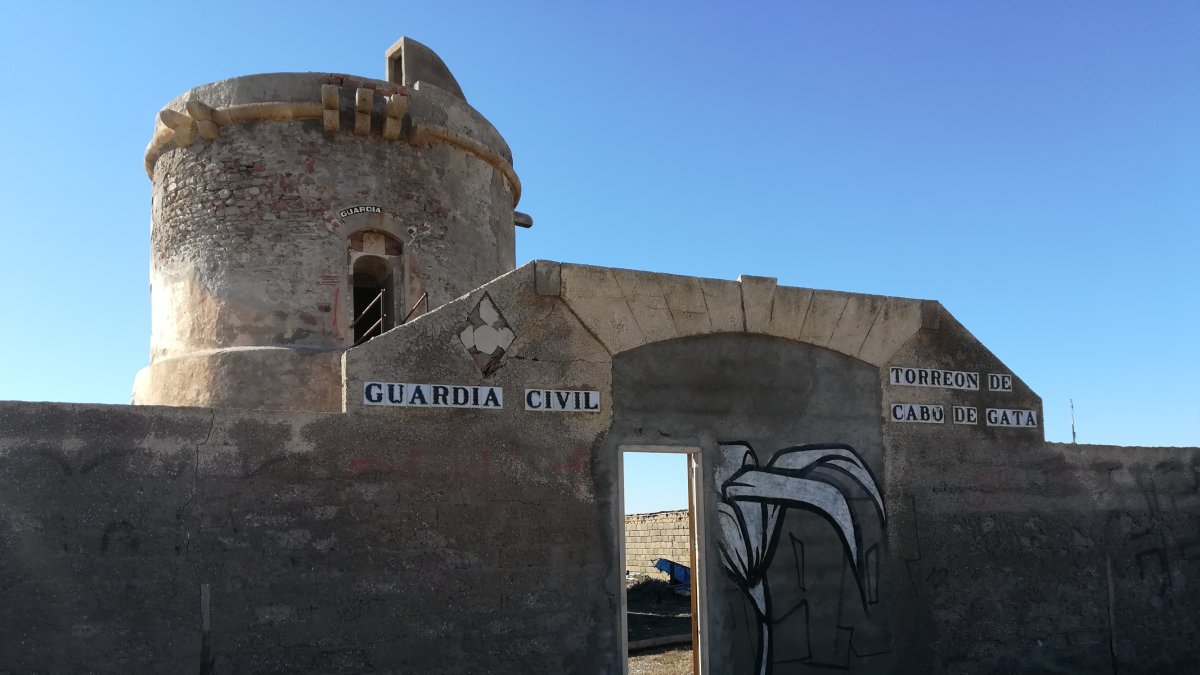 Vista del Torreón de San Miguel, que forma parte del Plan de Grandes Ciudades
