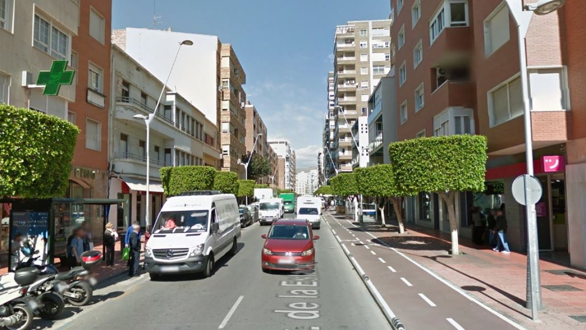 Avenida de la Estación de la capital