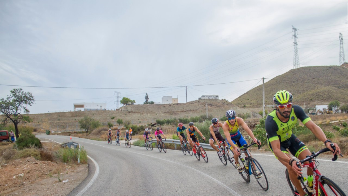 El tramo de ciclismo suele ser espectacular.