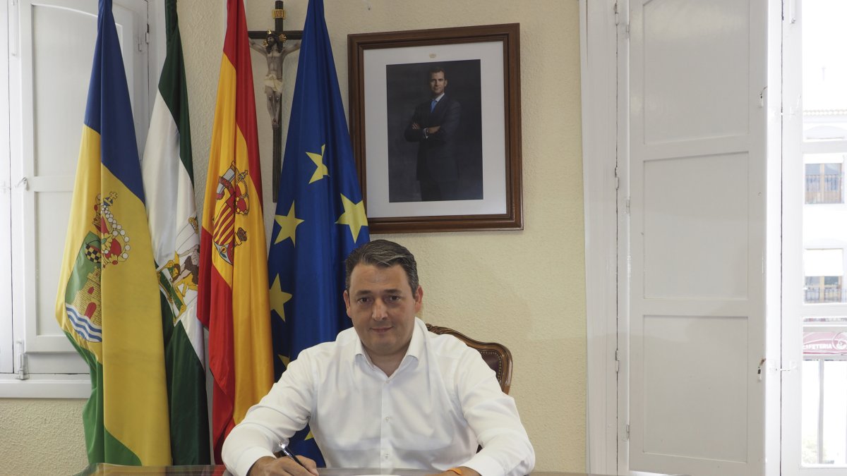 El alcalde de Tíjola, José Juan Martínez.