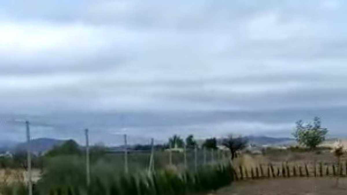 Terreno del refugio tras el paso de ‘DANA’.