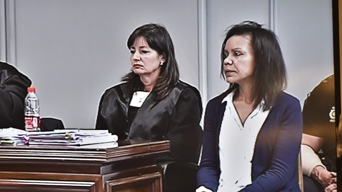 Ana Julia Quezada, durante la sesión de este martes.