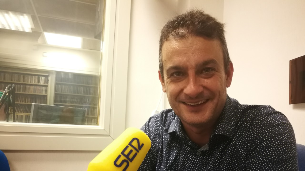 Isra Polo se lo pasó bomba con la victoria del Almería.