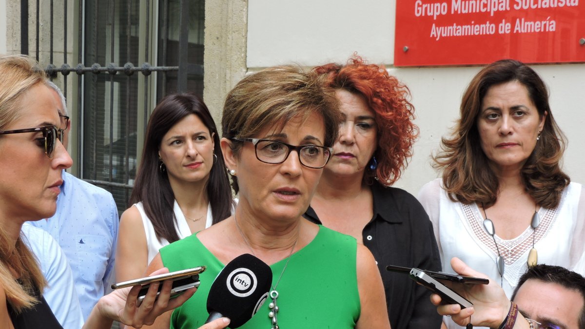 Adriana Valverde, portavoz del Grupo Municipal Socialista