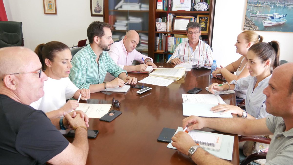 Reunión de la Junta de Gobierno Local de Adra.