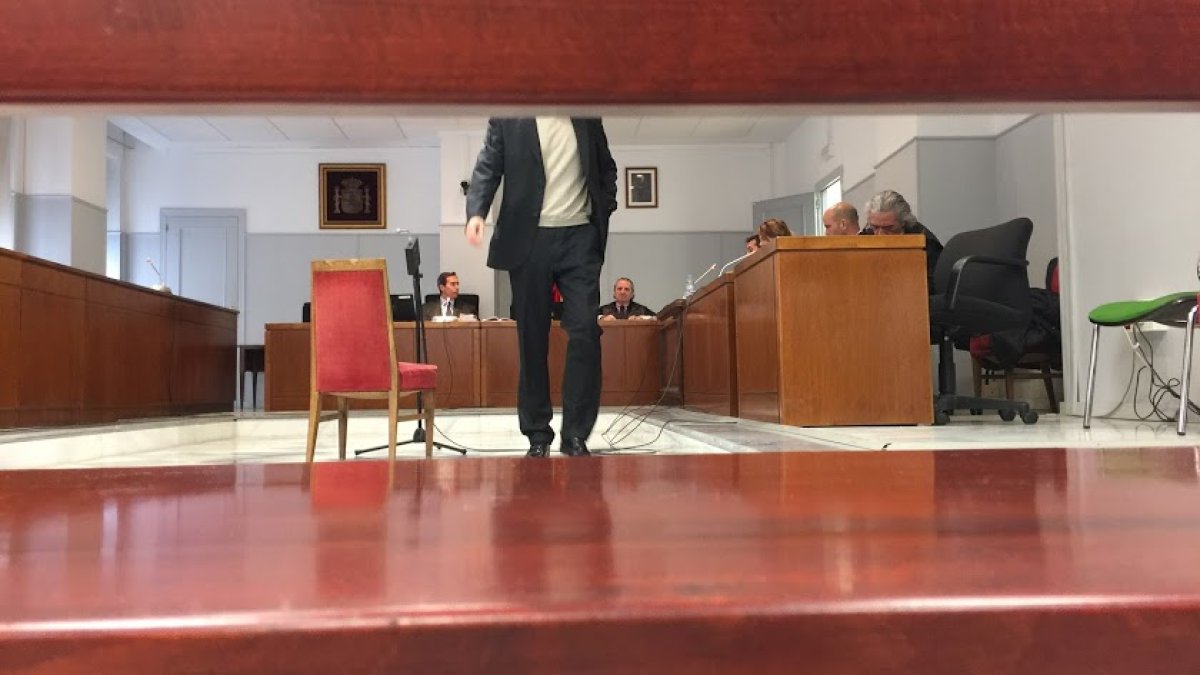 Imagen de archivo de un juicio en la Audiencia Provincial de Almería.