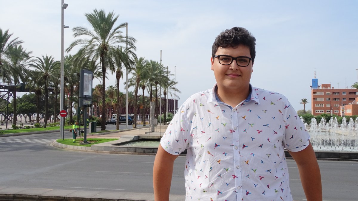 Antonio Cayuela, el alumno premiado