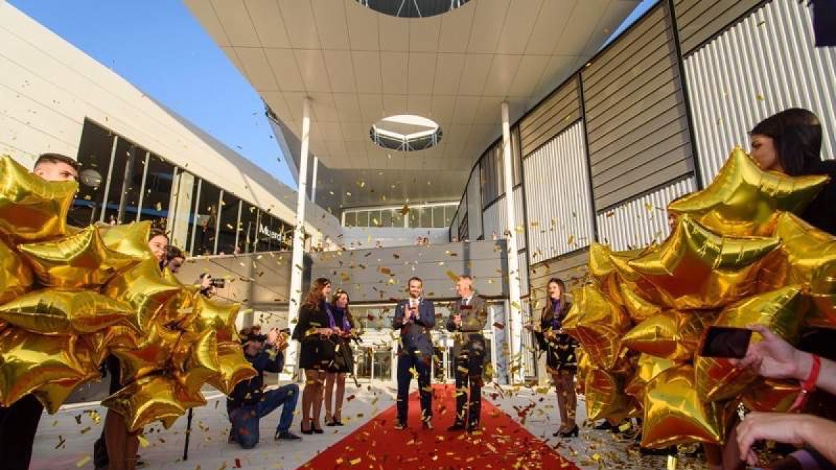 Inauguración del Centro Comercial Torrecárdenas, el pasado 25 de octubre.