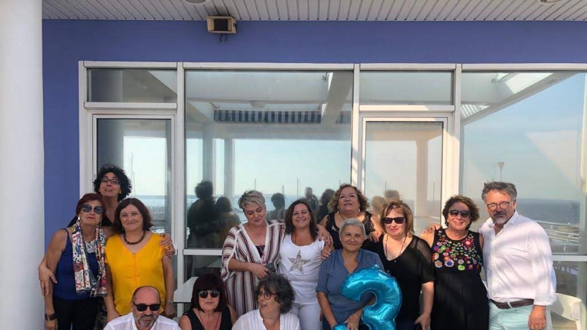 Foto de familia ayer en Almería