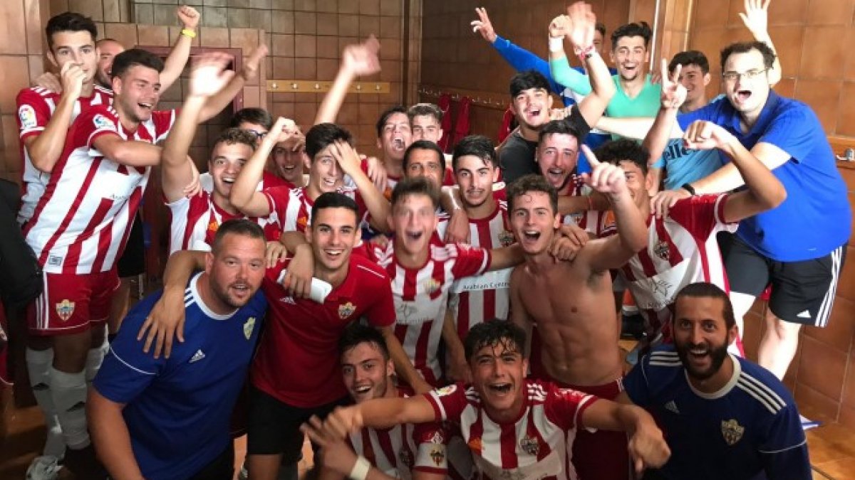 La cantera del Almería ha celebrado nuevos triunfos.