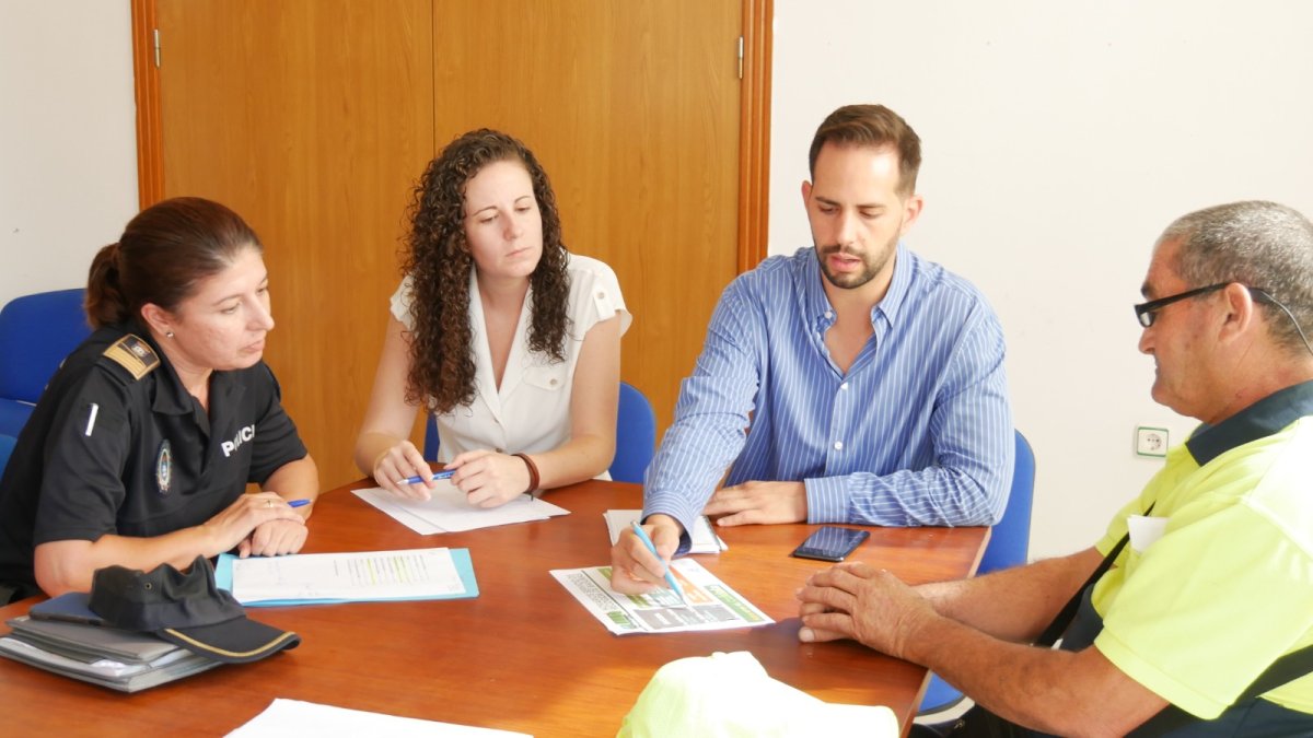 Reunión en el consistorio abderitano.