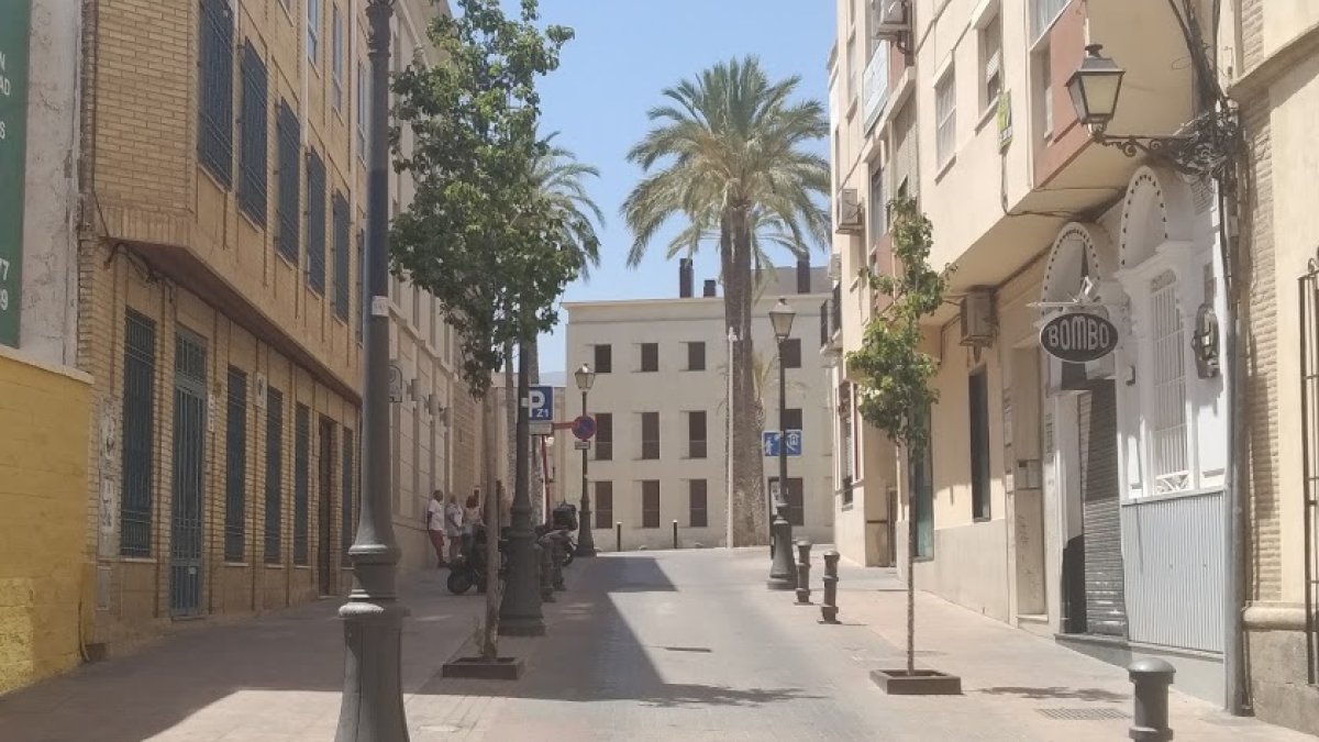 Una de las vías que conforman las Cuatro Calles.