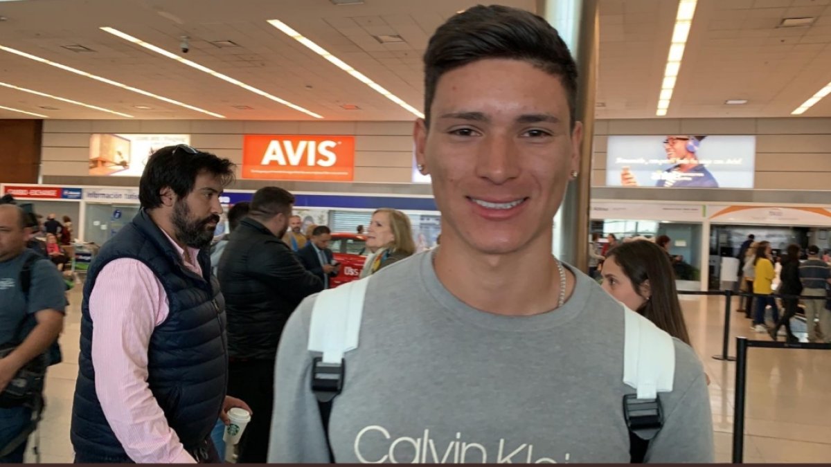 Darwin Núñez, en Montevideo.