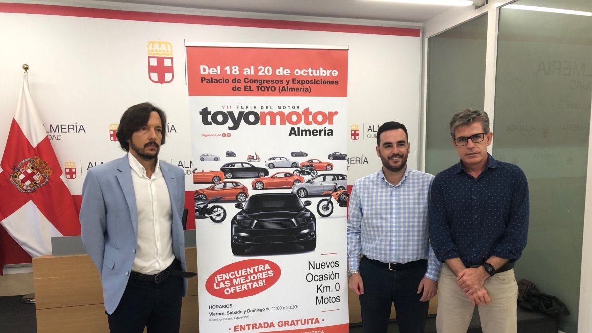 Ramón Balazote, Carlos Sánchez y Juan Felipe Navarro.