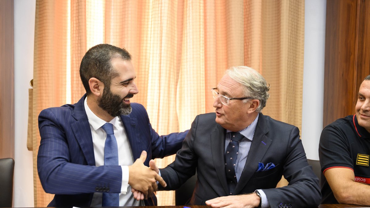 Ramón Fernández-Pacheco y Jesús Caicedo