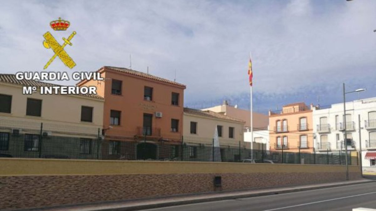 Instalaciones del Cuartel de la Guardia Civil de Vera.