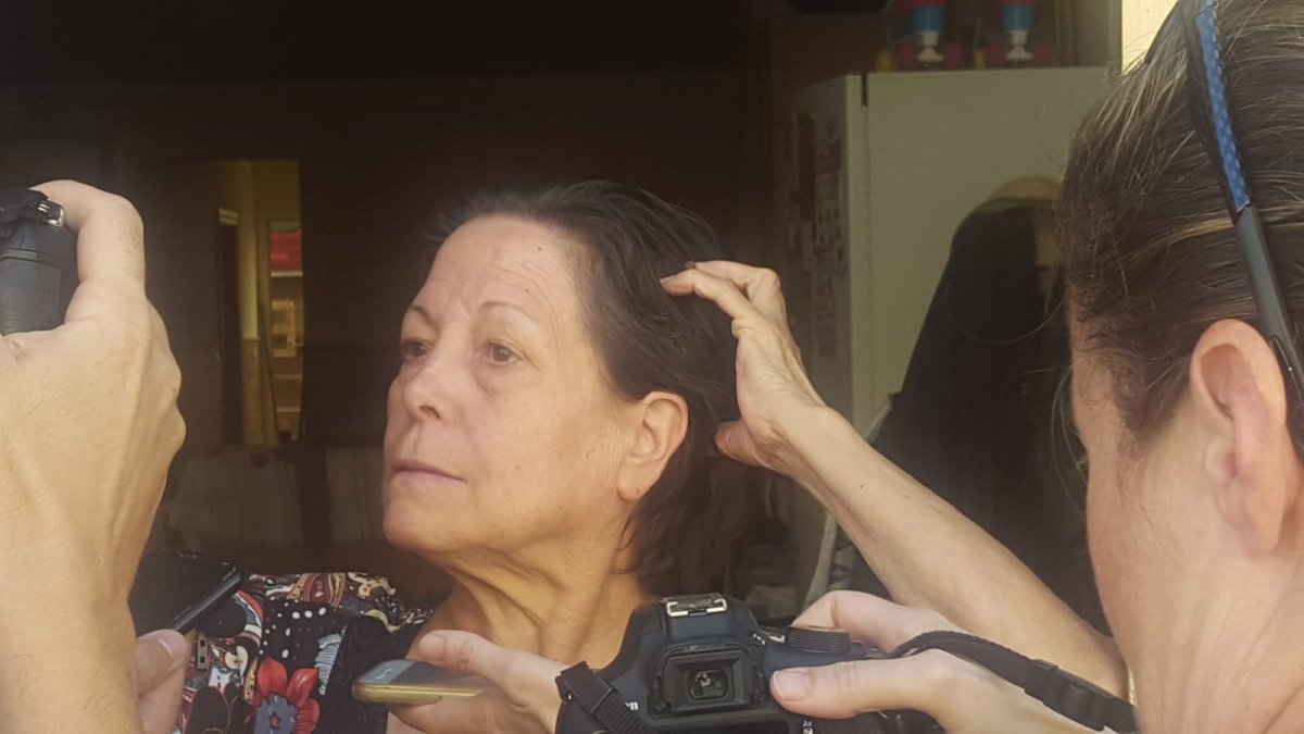 La mujer, expareja del abuelo del niño, a la que la presunta asesina ha ido a pedir ayuda a Las Norias.