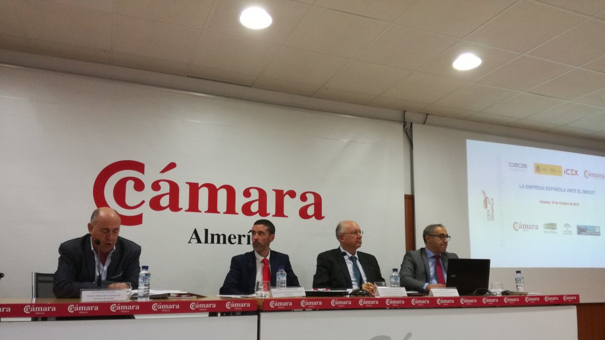 Panel de expertos en la jornada sobre brexit de la Cámara